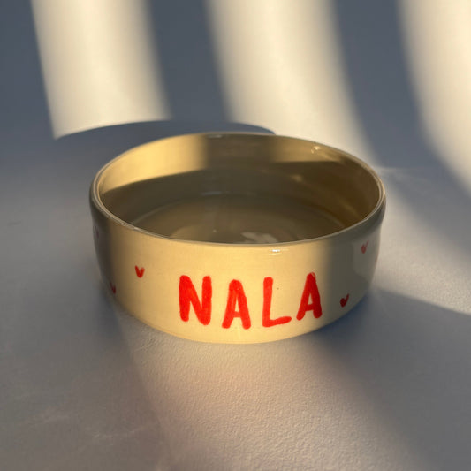 Gamelle en céramique peinte Amélie Floch