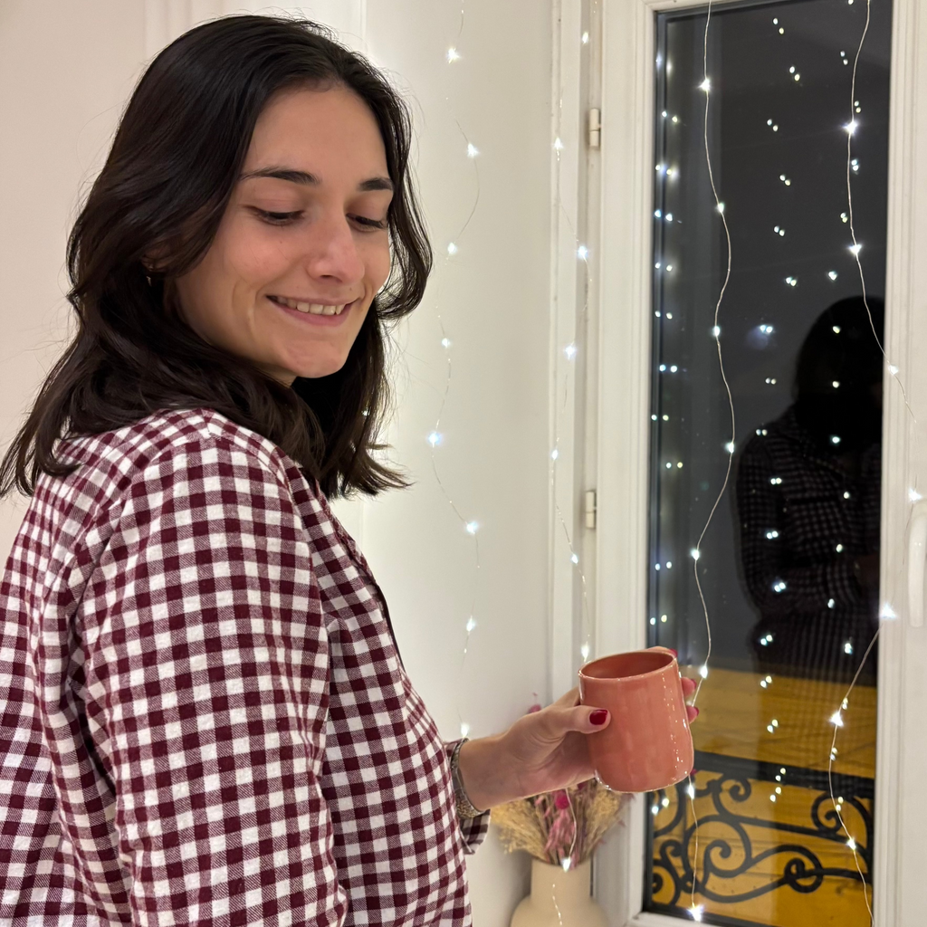 Tasse rose en céramique Amélie Floch