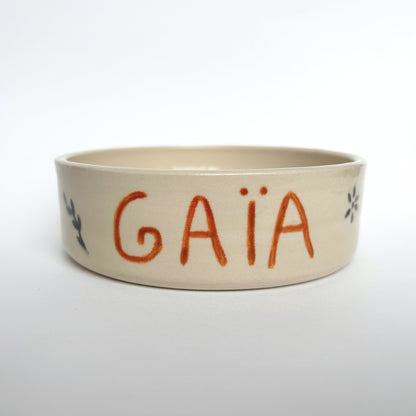 Gamelle personnalisée en céramique Amélie Floch